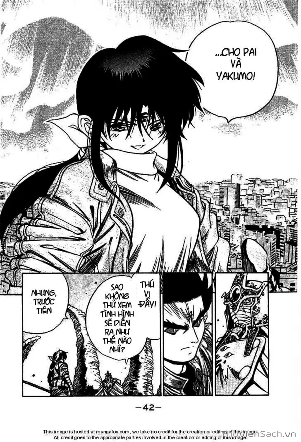 Truyện Tranh Cô Bé Ba Mắt - 3X3 Eyes trang 6