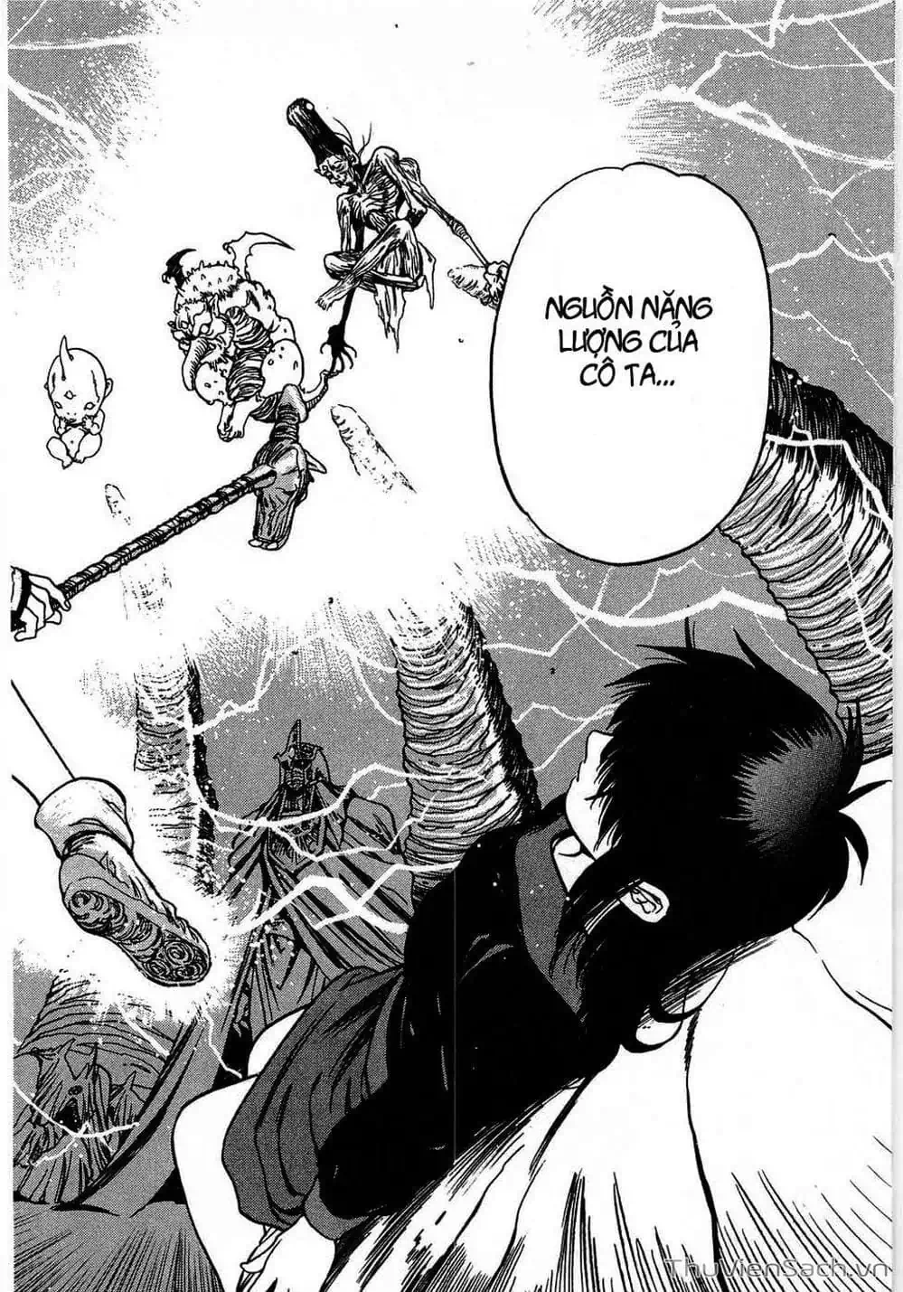 Truyện Tranh Cô Bé Ba Mắt - 3X3 Eyes trang 6