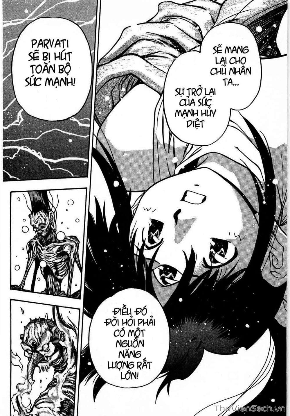 Truyện Tranh Cô Bé Ba Mắt - 3X3 Eyes trang 6