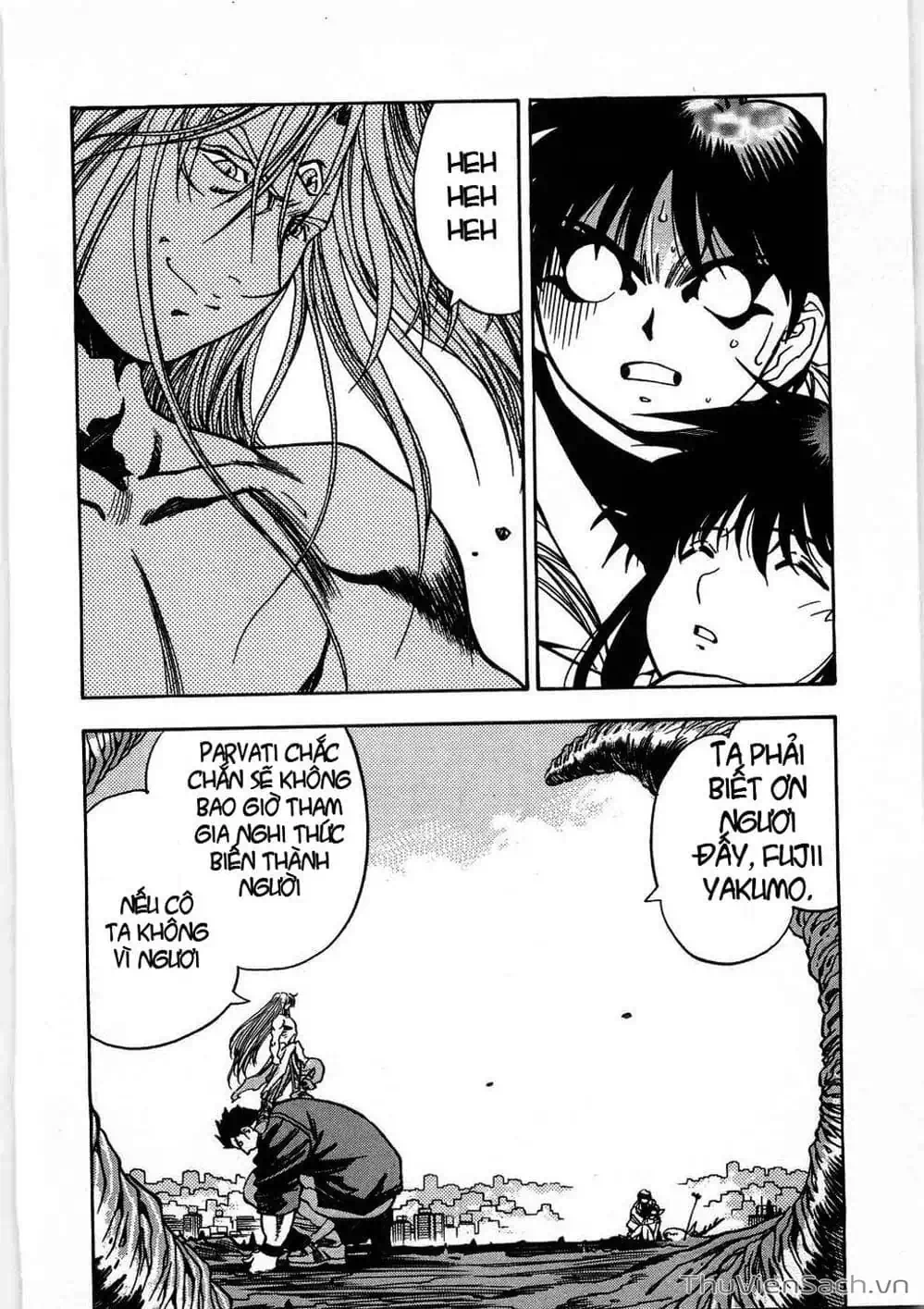 Truyện Tranh Cô Bé Ba Mắt - 3X3 Eyes trang 6