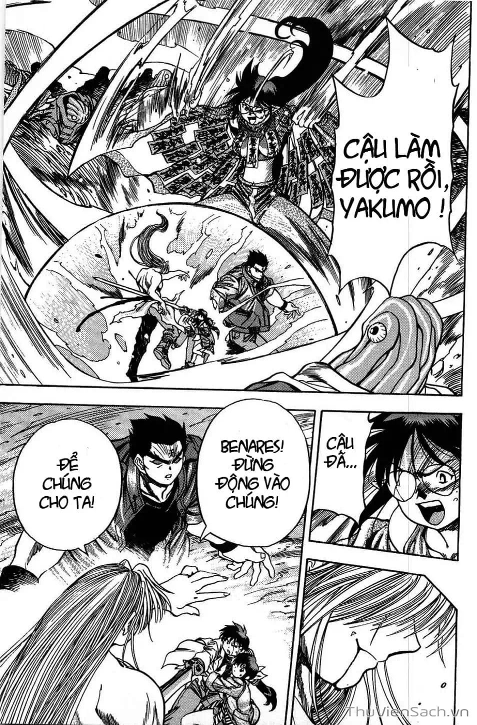 Truyện Tranh Cô Bé Ba Mắt - 3X3 Eyes trang 6