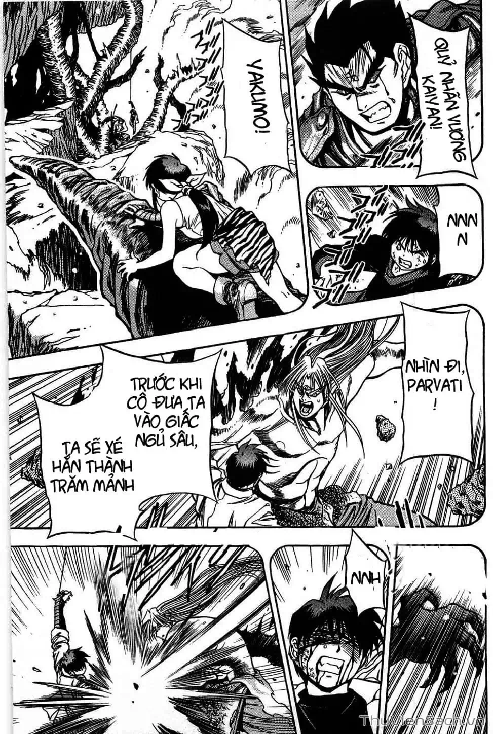 Truyện Tranh Cô Bé Ba Mắt - 3X3 Eyes trang 6