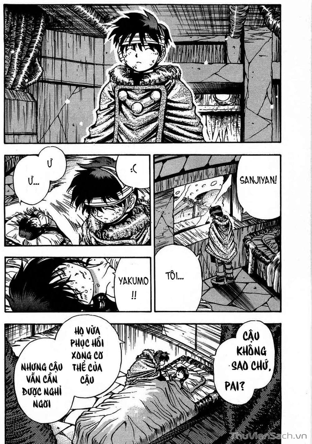 Truyện Tranh Cô Bé Ba Mắt - 3X3 Eyes trang 6