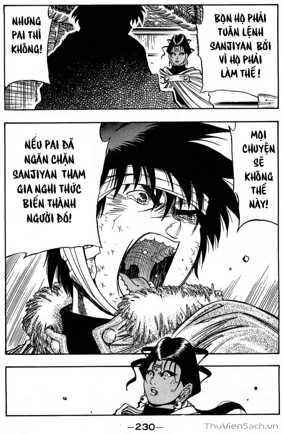 Truyện Tranh Cô Bé Ba Mắt - 3X3 Eyes trang 6