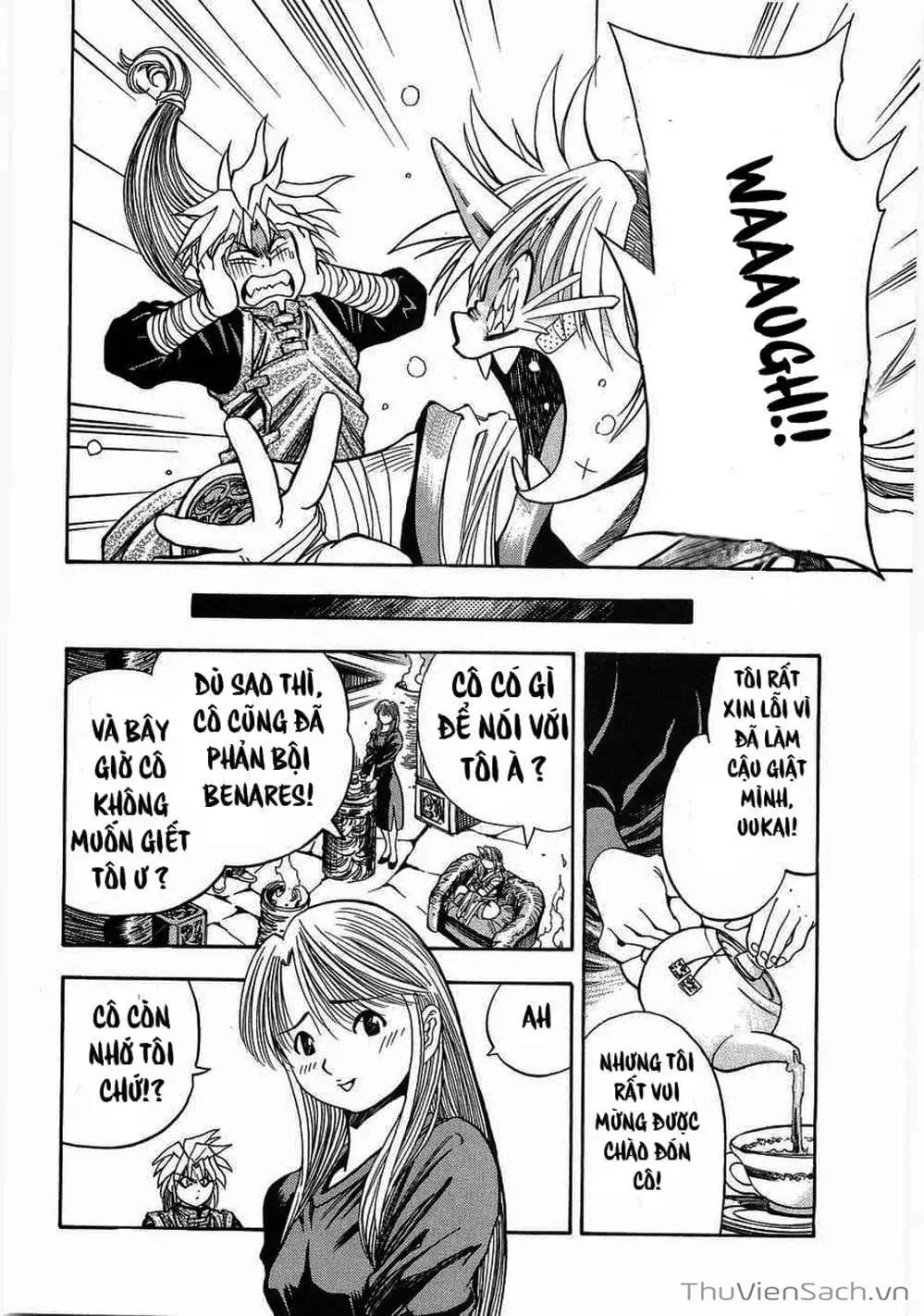 Truyện Tranh Cô Bé Ba Mắt - 3X3 Eyes trang 6