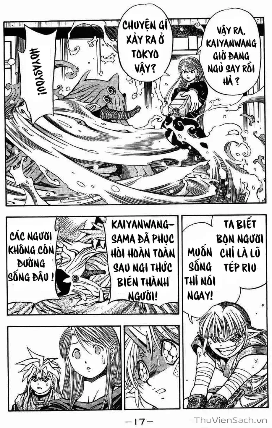 Truyện Tranh Cô Bé Ba Mắt - 3X3 Eyes trang 6