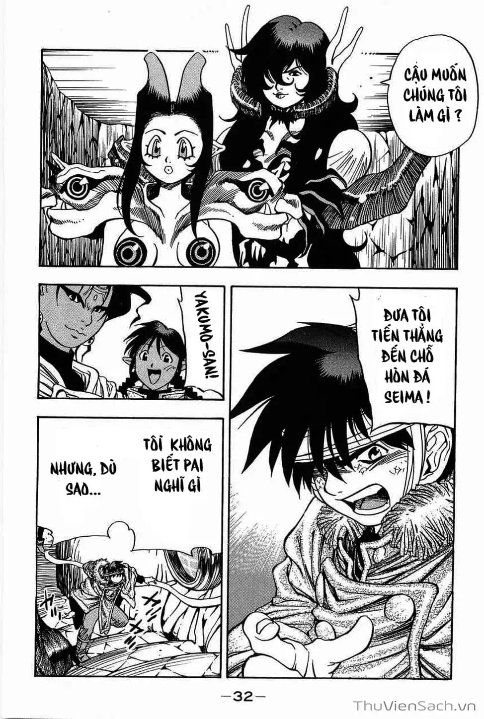 Truyện Tranh Cô Bé Ba Mắt - 3X3 Eyes trang 6