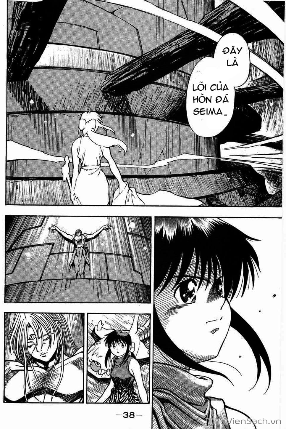 Truyện Tranh Cô Bé Ba Mắt - 3X3 Eyes trang 6