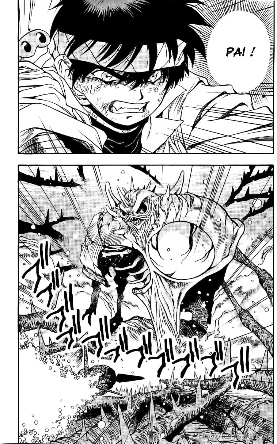 Truyện Tranh Cô Bé Ba Mắt - 3X3 Eyes trang 6