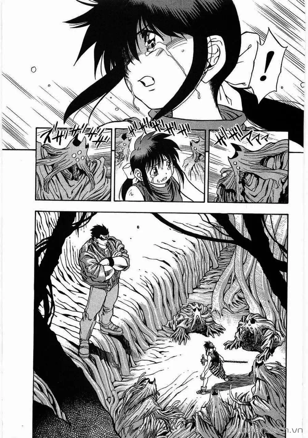 Truyện Tranh Cô Bé Ba Mắt - 3X3 Eyes trang 6