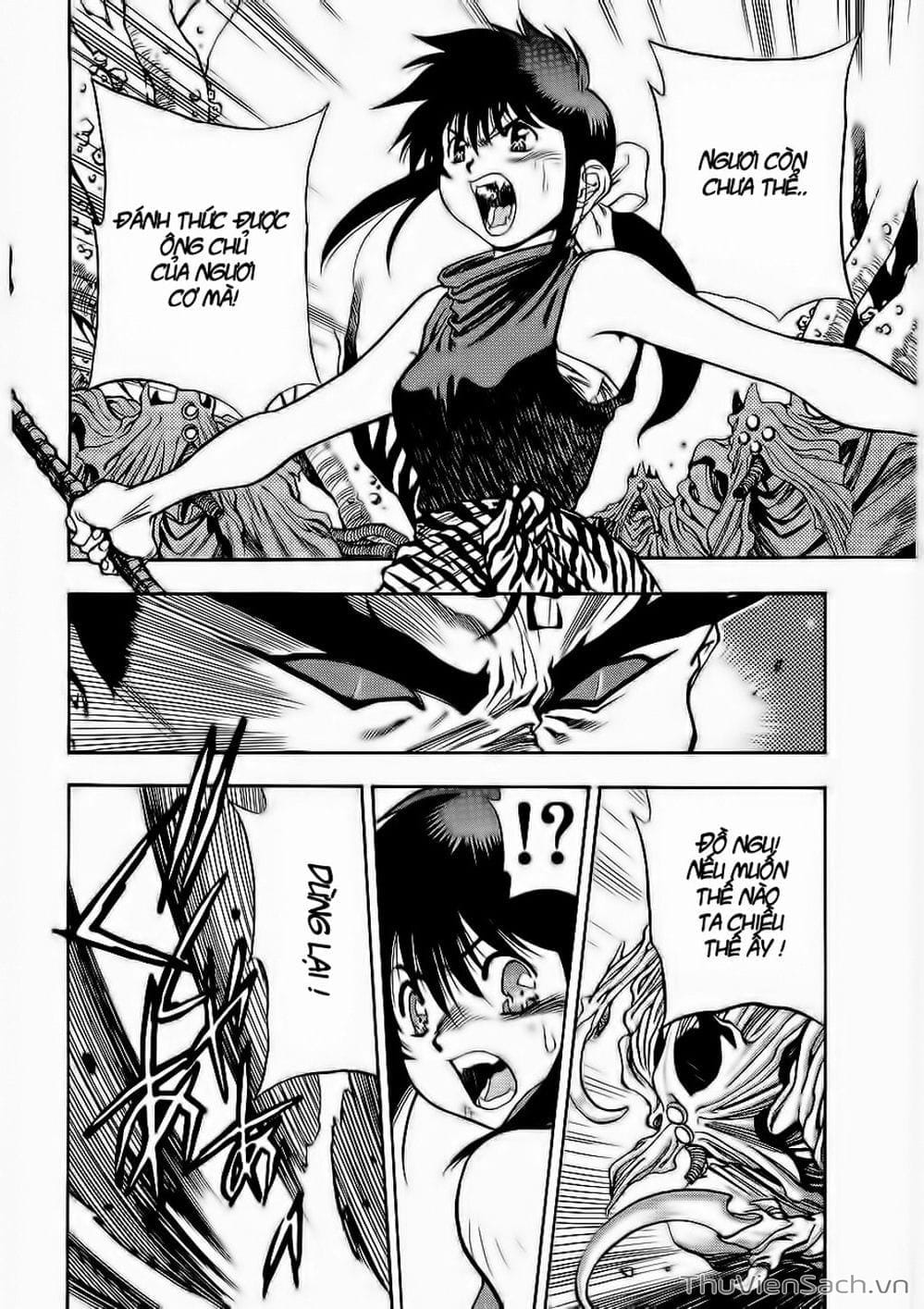 Truyện Tranh Cô Bé Ba Mắt - 3X3 Eyes trang 6