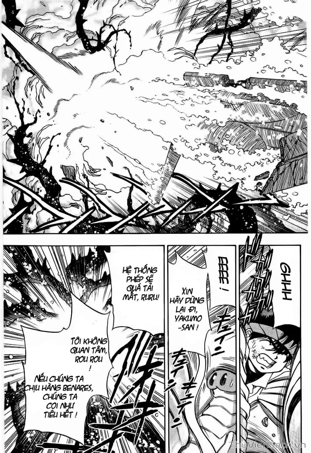 Truyện Tranh Cô Bé Ba Mắt - 3X3 Eyes trang 6