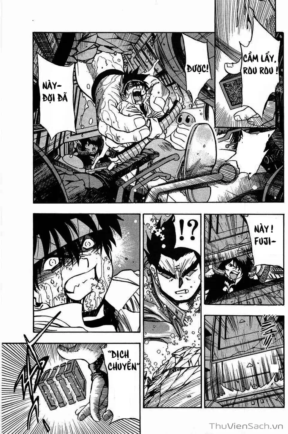 Truyện Tranh Cô Bé Ba Mắt - 3X3 Eyes trang 6