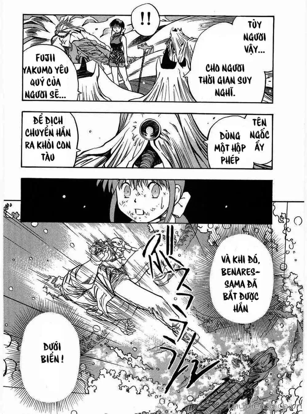 Truyện Tranh Cô Bé Ba Mắt - 3X3 Eyes trang 6