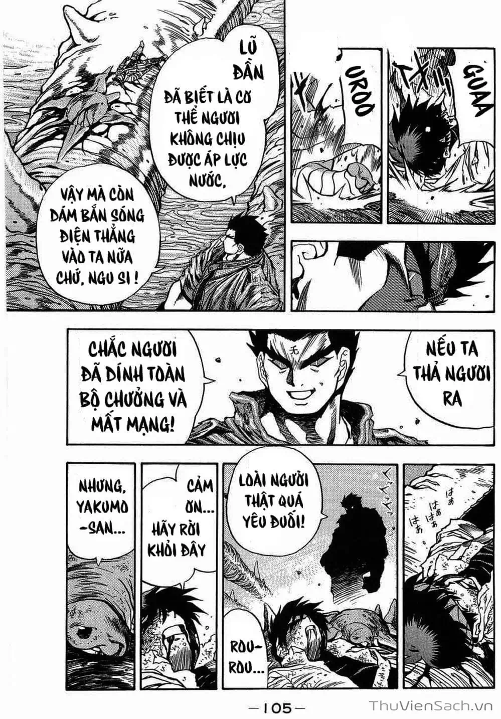 Truyện Tranh Cô Bé Ba Mắt - 3X3 Eyes trang 6