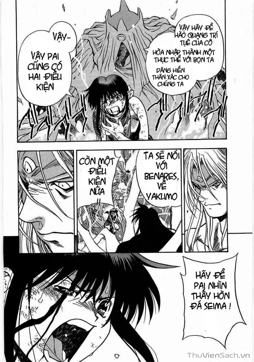 Truyện Tranh Cô Bé Ba Mắt - 3X3 Eyes trang 6