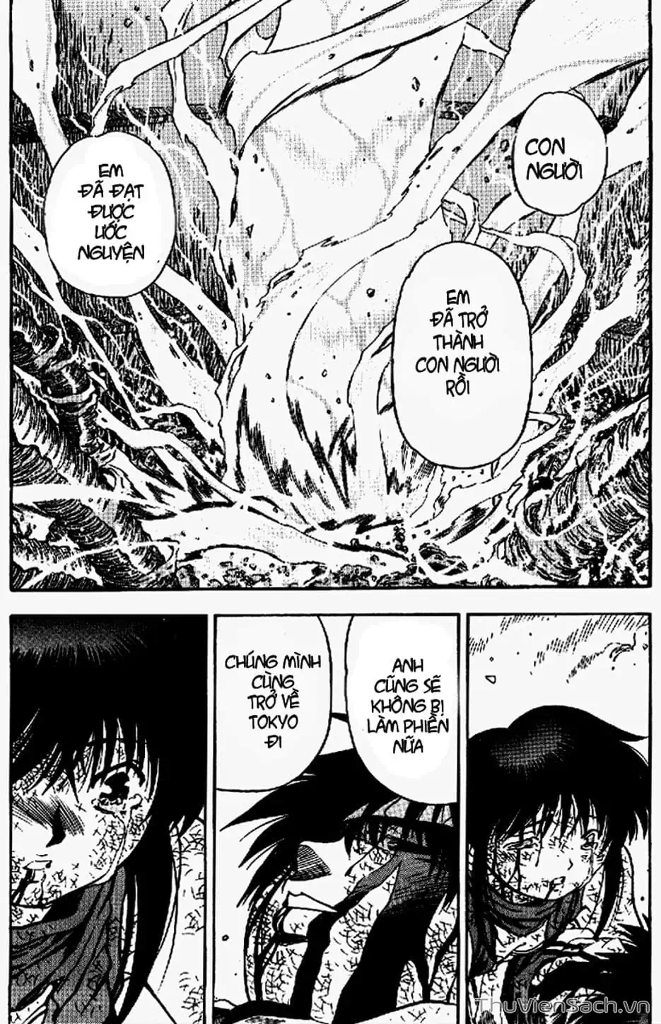 Truyện Tranh Cô Bé Ba Mắt - 3X3 Eyes trang 6