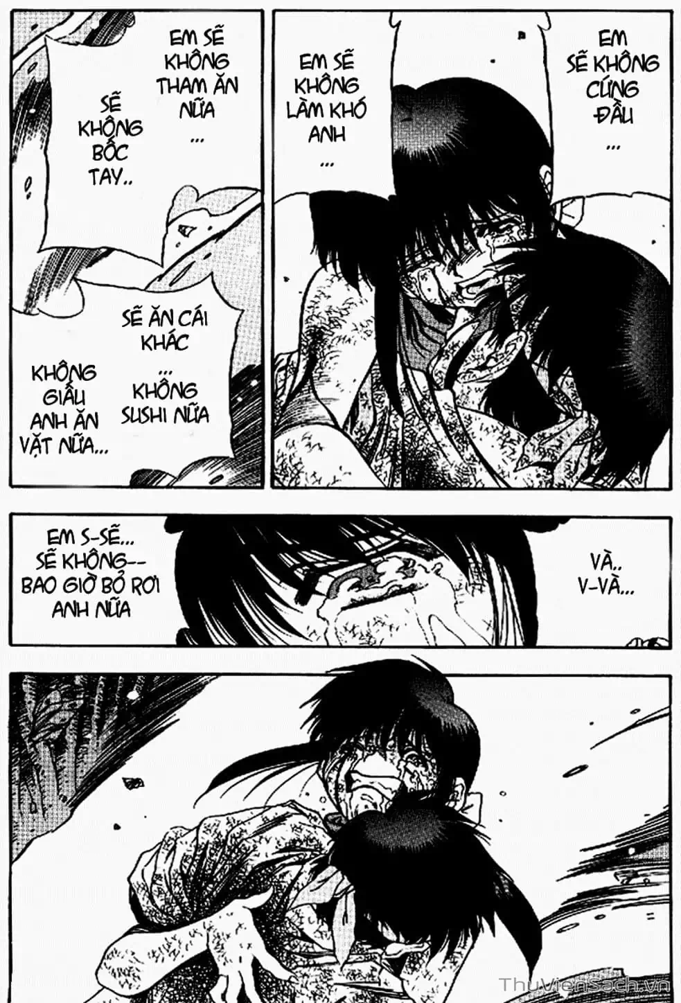 Truyện Tranh Cô Bé Ba Mắt - 3X3 Eyes trang 6