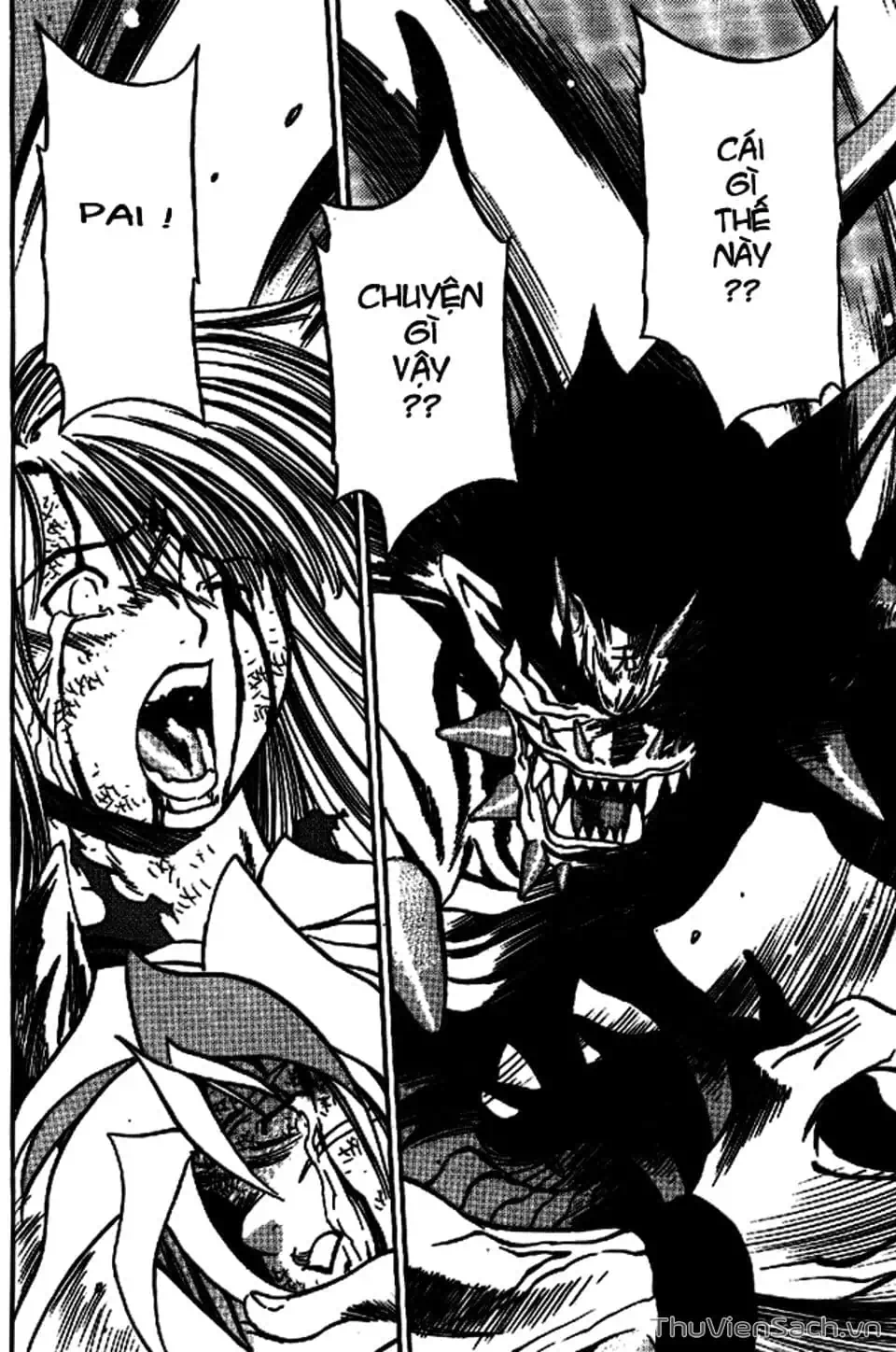 Truyện Tranh Cô Bé Ba Mắt - 3X3 Eyes trang 6