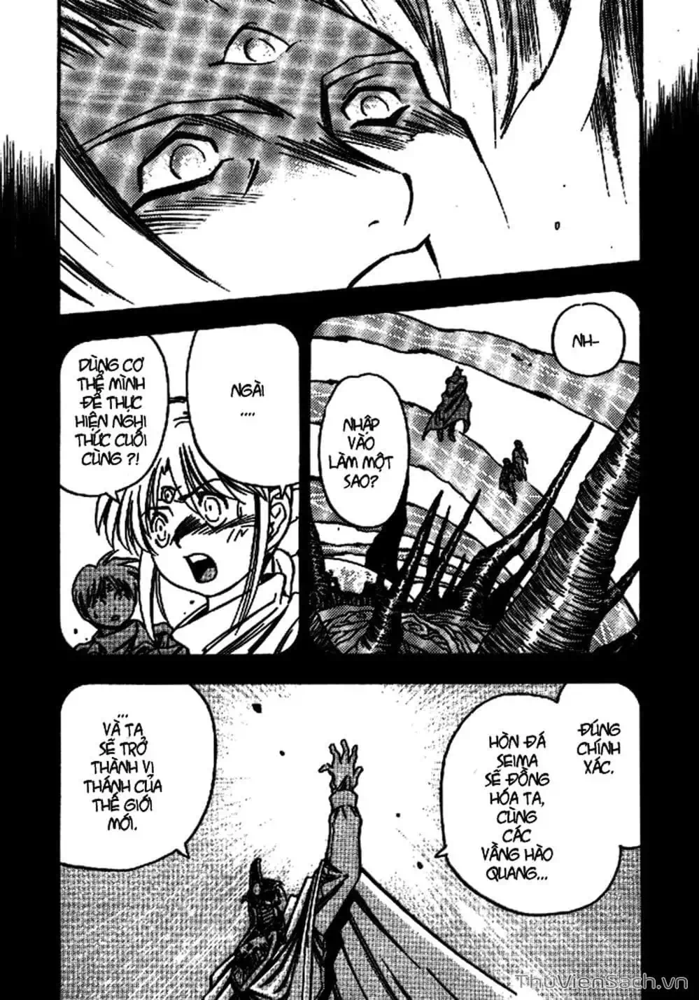 Truyện Tranh Cô Bé Ba Mắt - 3X3 Eyes trang 6