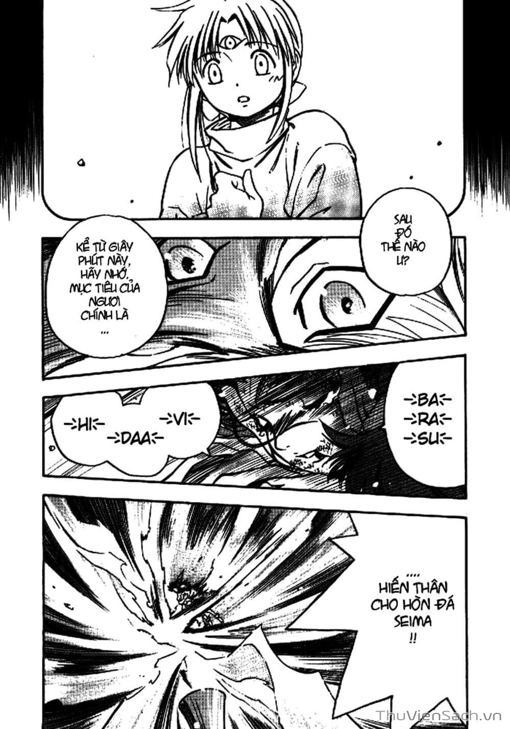 Truyện Tranh Cô Bé Ba Mắt - 3X3 Eyes trang 6