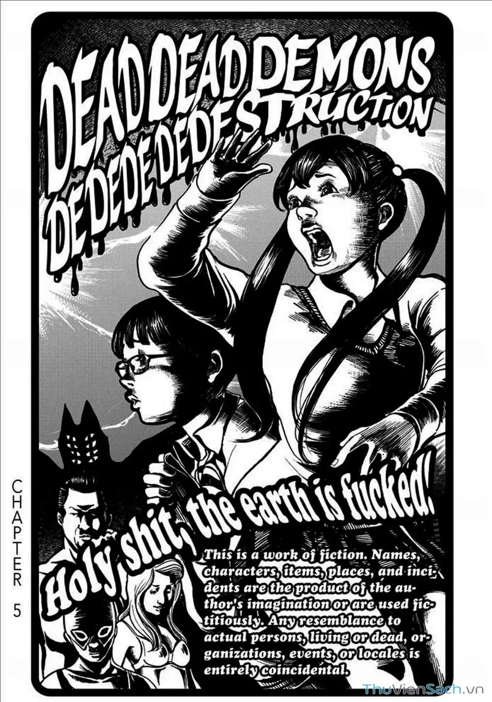 Truyện Tranh Sự Hủy Diệt Của Quỷ Chết - Dead Dead Demon’s Destruction - 4De trang 5
