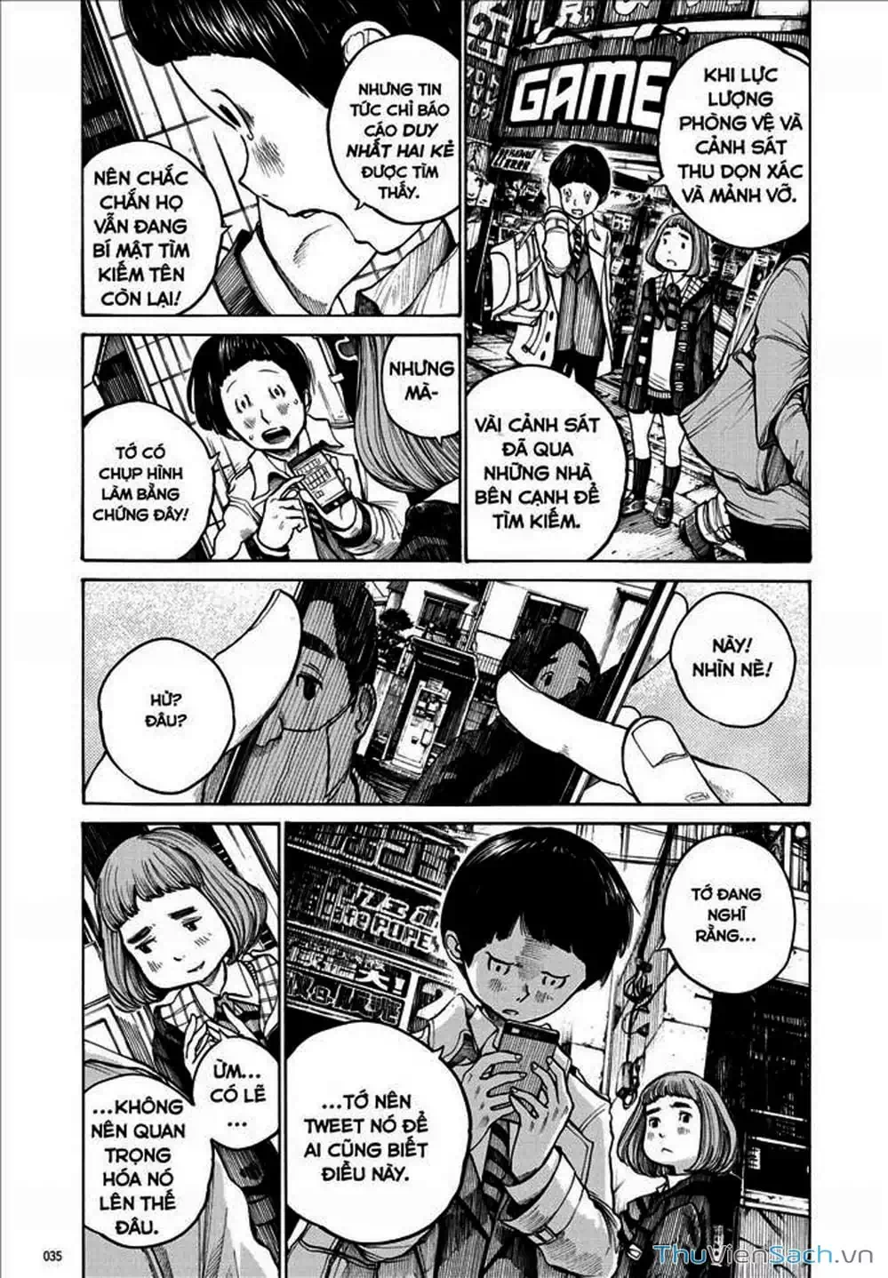 Truyện Tranh Sự Hủy Diệt Của Quỷ Chết - Dead Dead Demon’s Destruction - 4De trang 5