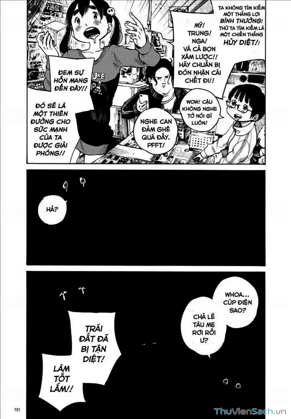 Truyện Tranh Sự Hủy Diệt Của Quỷ Chết - Dead Dead Demon’s Destruction - 4De trang 5