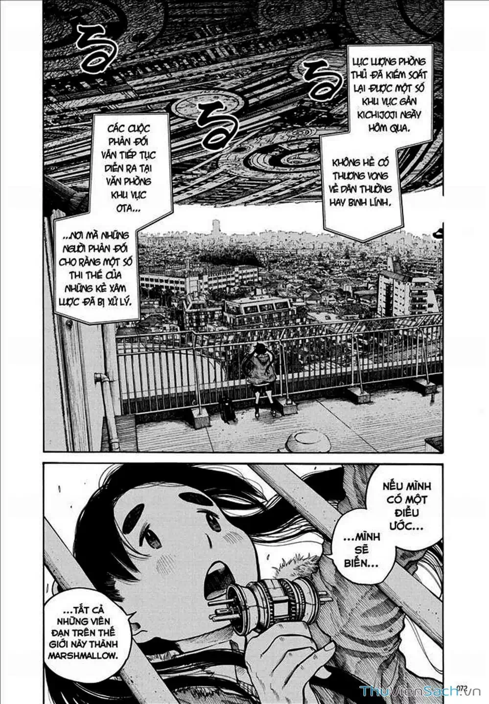 Truyện Tranh Sự Hủy Diệt Của Quỷ Chết - Dead Dead Demon’s Destruction - 4De trang 5