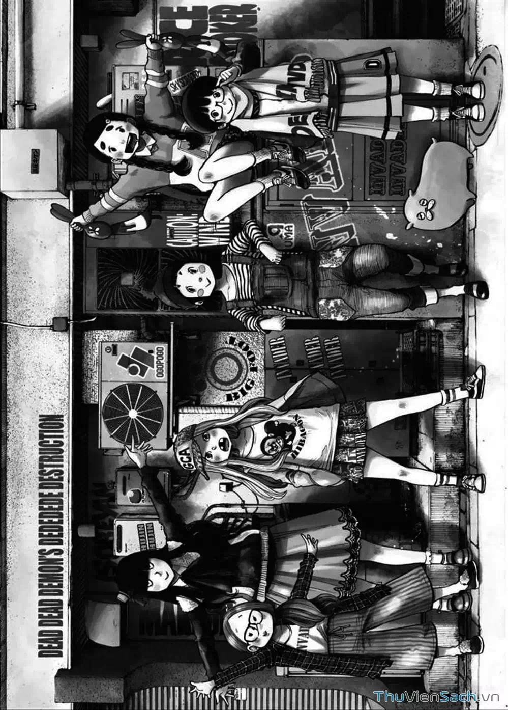 Truyện Tranh Sự Hủy Diệt Của Quỷ Chết - Dead Dead Demon’s Destruction - 4De trang 5