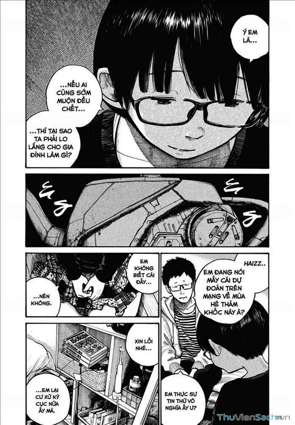 Truyện Tranh Sự Hủy Diệt Của Quỷ Chết - Dead Dead Demon’s Destruction - 4De trang 5