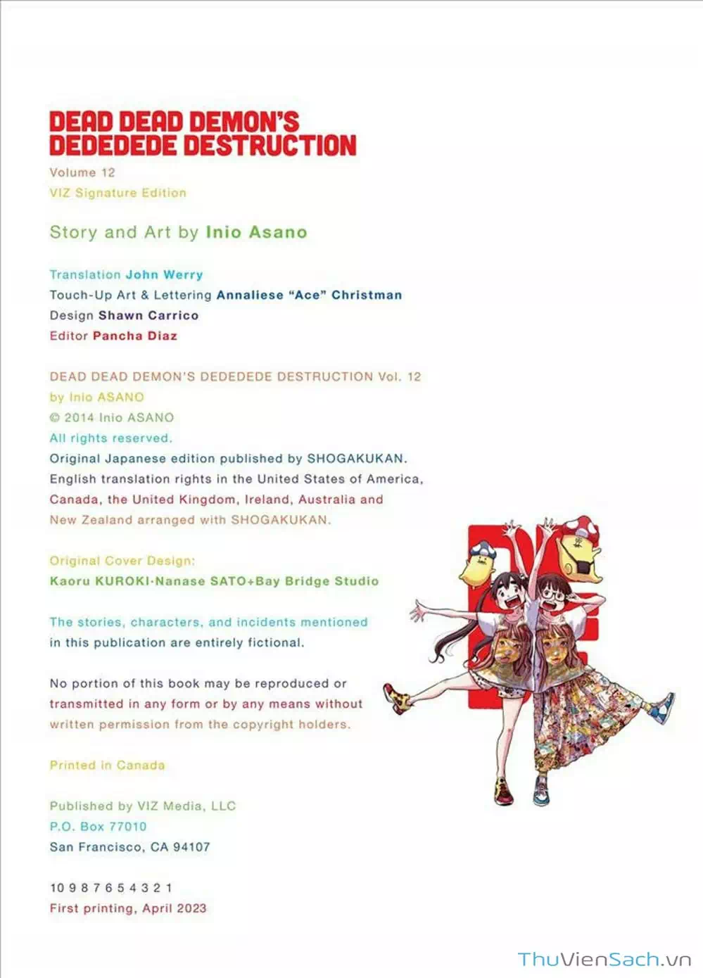 Truyện Tranh Sự Hủy Diệt Của Quỷ Chết - Dead Dead Demon’s Destruction - 4De trang 5