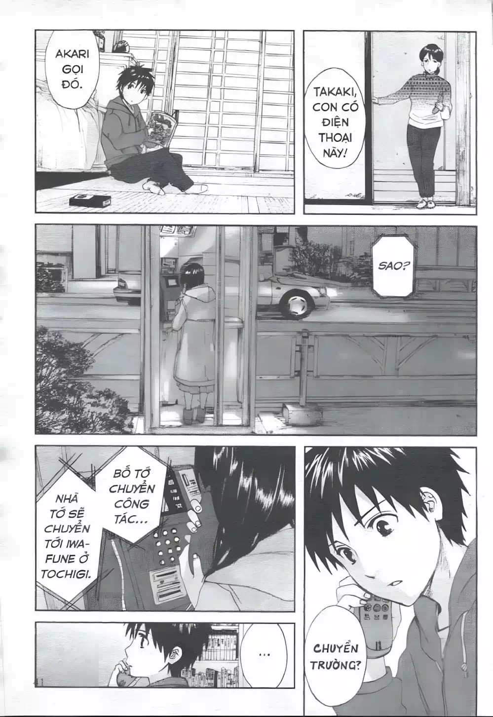 Truyện Tranh 5 Centimet Trên Giây - 5 Centimeters Per Second trang 3