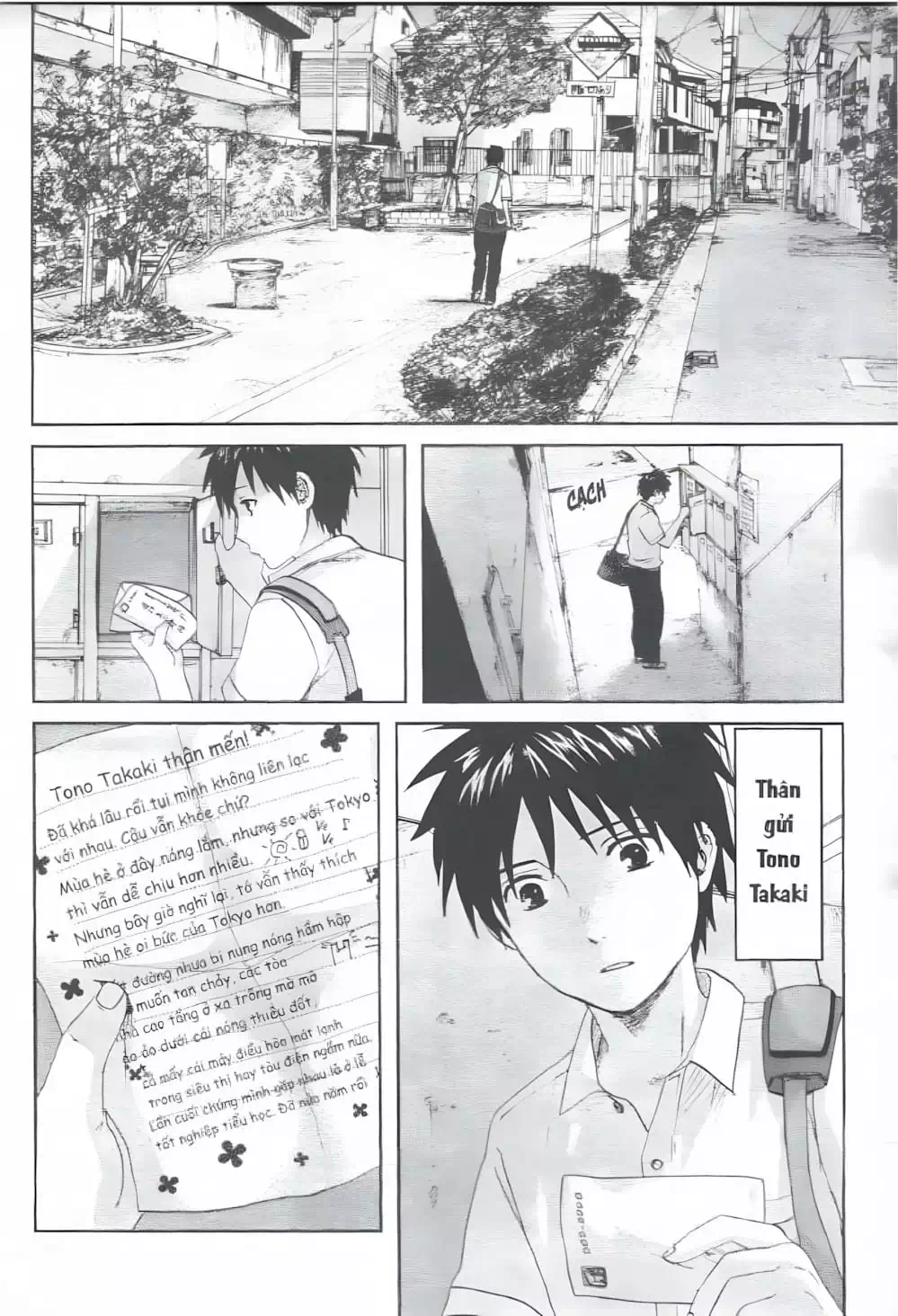 Truyện Tranh 5 Centimet Trên Giây - 5 Centimeters Per Second trang 3