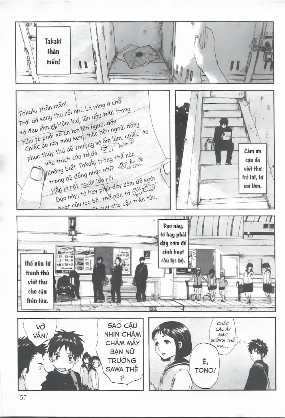 Truyện Tranh 5 Centimet Trên Giây - 5 Centimeters Per Second trang 3