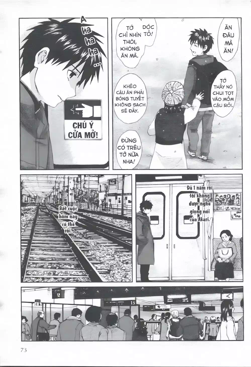 Truyện Tranh 5 Centimet Trên Giây - 5 Centimeters Per Second trang 3