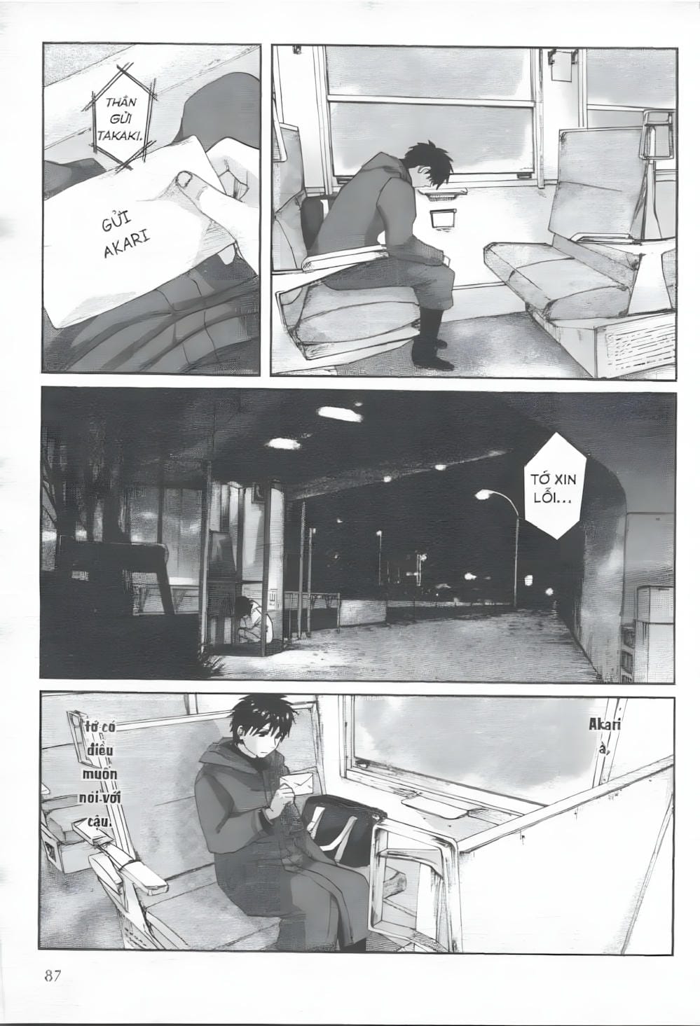 Truyện Tranh 5 Centimet Trên Giây - 5 Centimeters Per Second trang 3