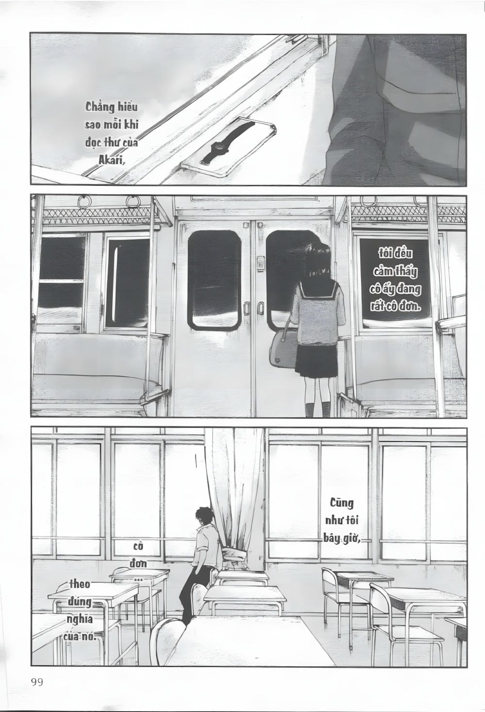 Truyện Tranh 5 Centimet Trên Giây - 5 Centimeters Per Second trang 3