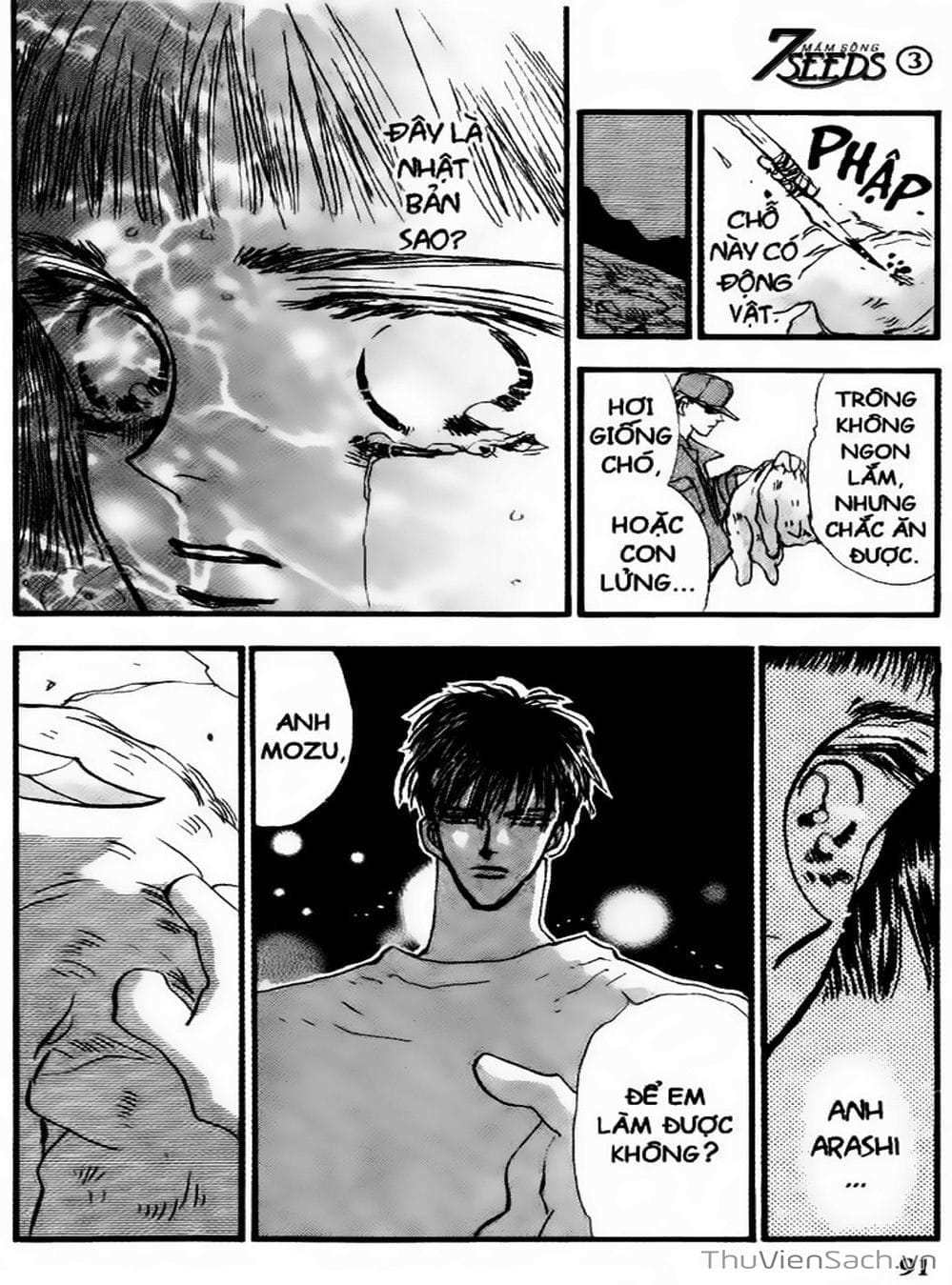 Truyện Tranh Mầm Sống - 7 Seeds trang 7