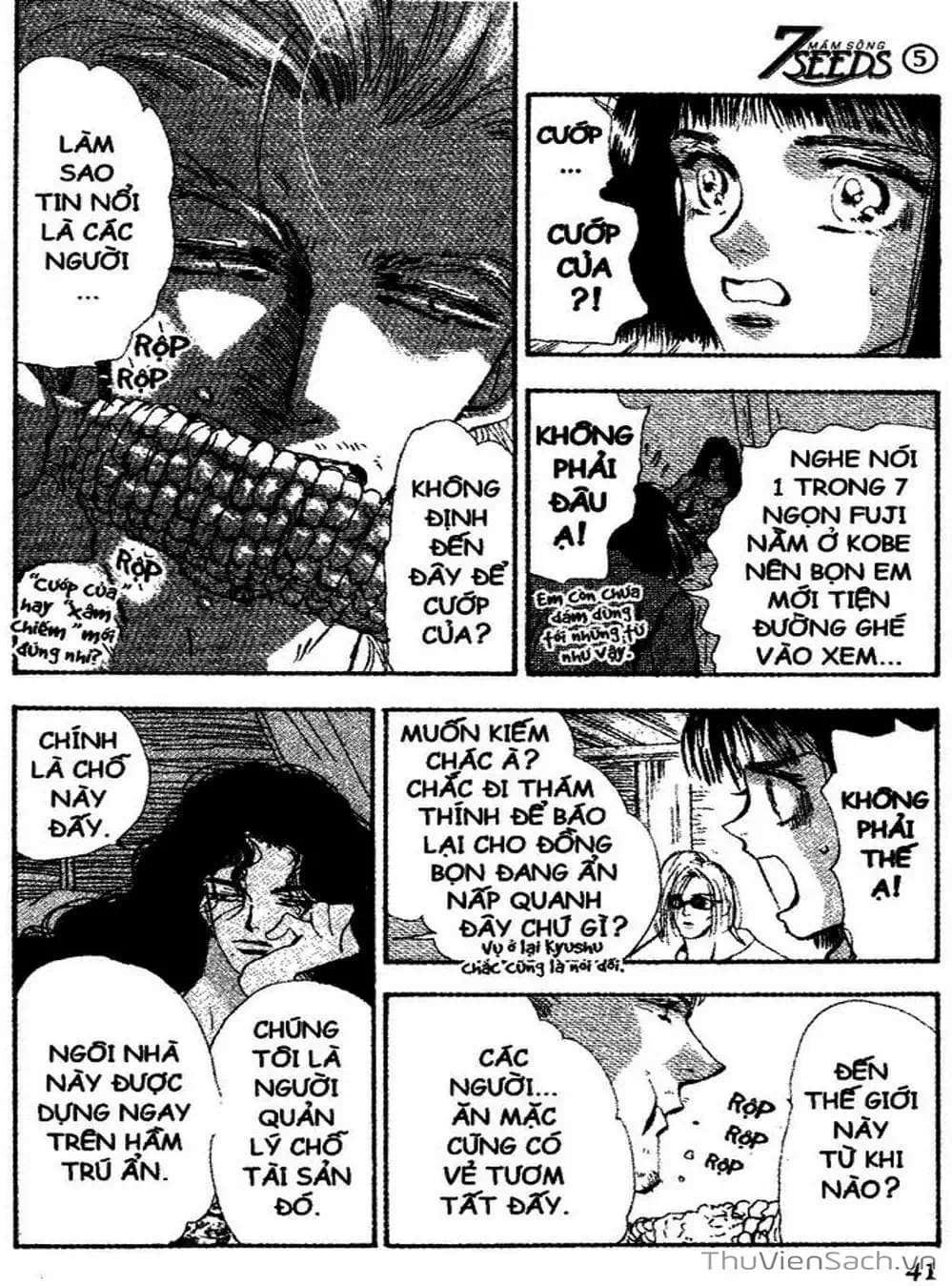 Truyện Tranh Mầm Sống - 7 Seeds trang 7