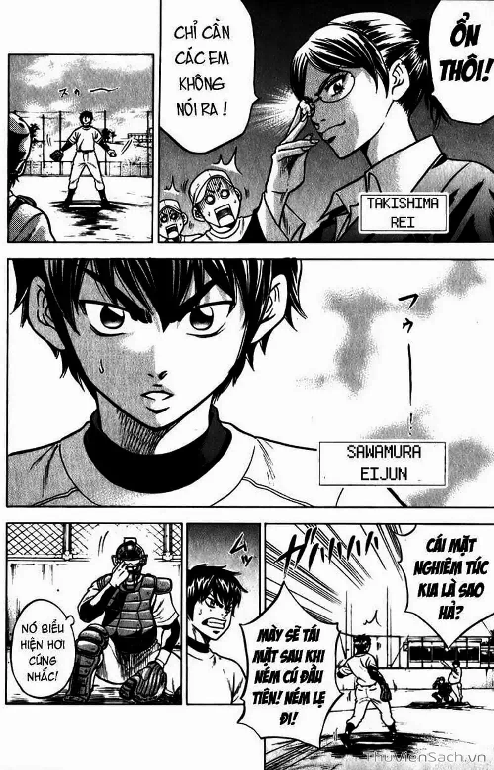 Truyện Tranh Đội Bóng Chày Siêu Đẳng - Ace Of Diamond trang 5