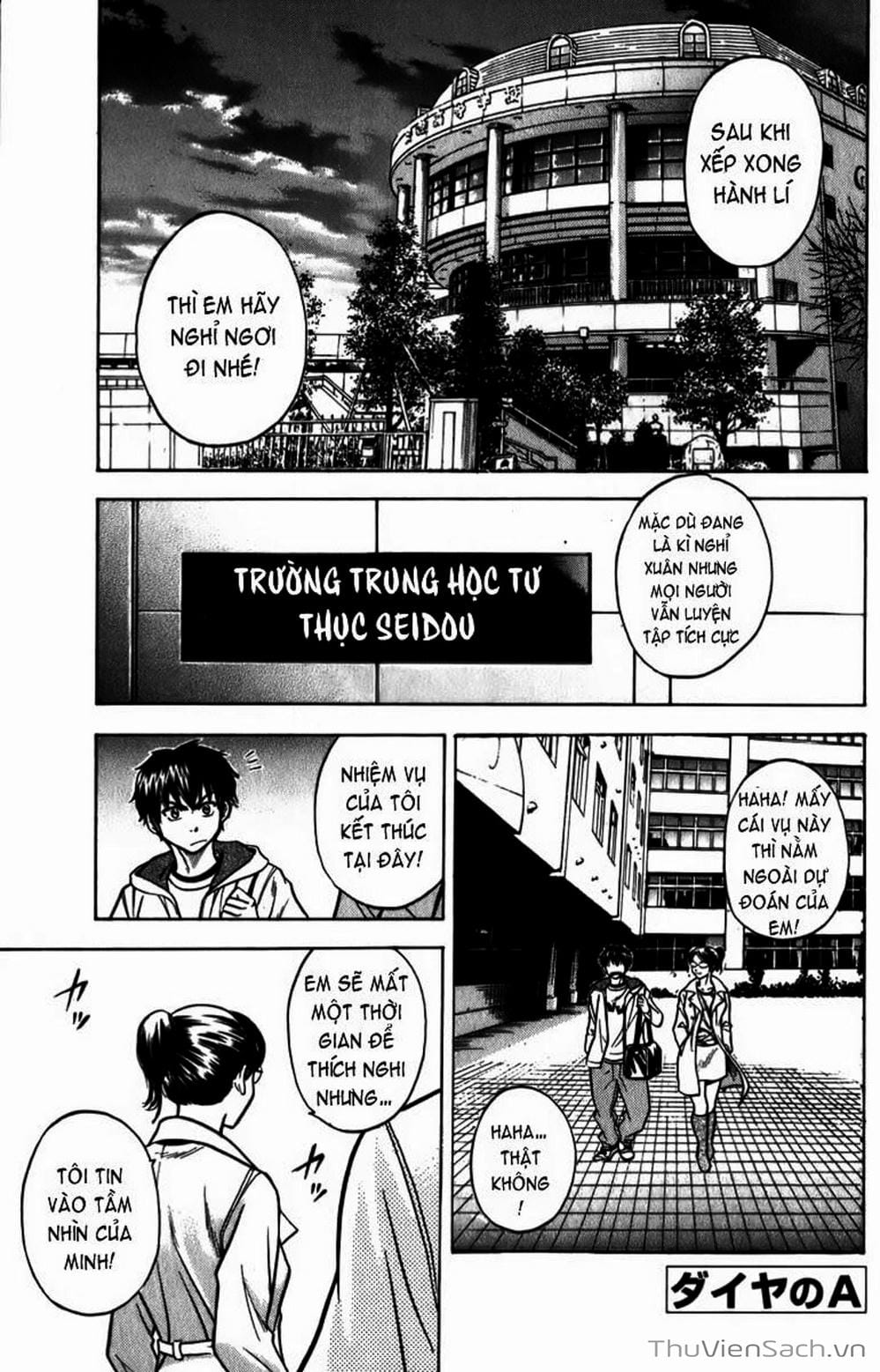 Truyện Tranh Đội Bóng Chày Siêu Đẳng - Ace Of Diamond trang 5