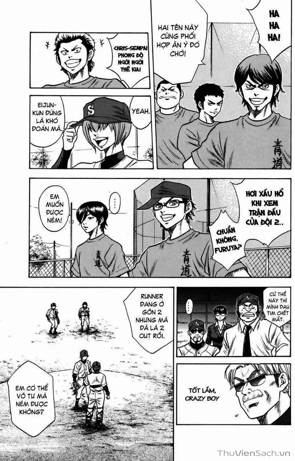 Truyện Tranh Đội Bóng Chày Siêu Đẳng - Ace Of Diamond trang 5