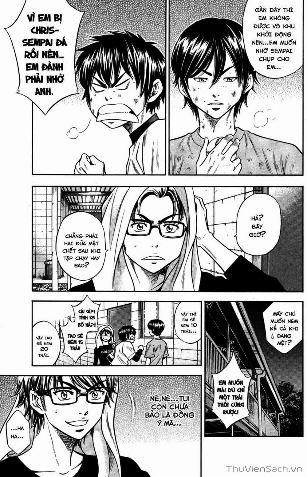 Truyện Tranh Đội Bóng Chày Siêu Đẳng - Ace Of Diamond trang 5