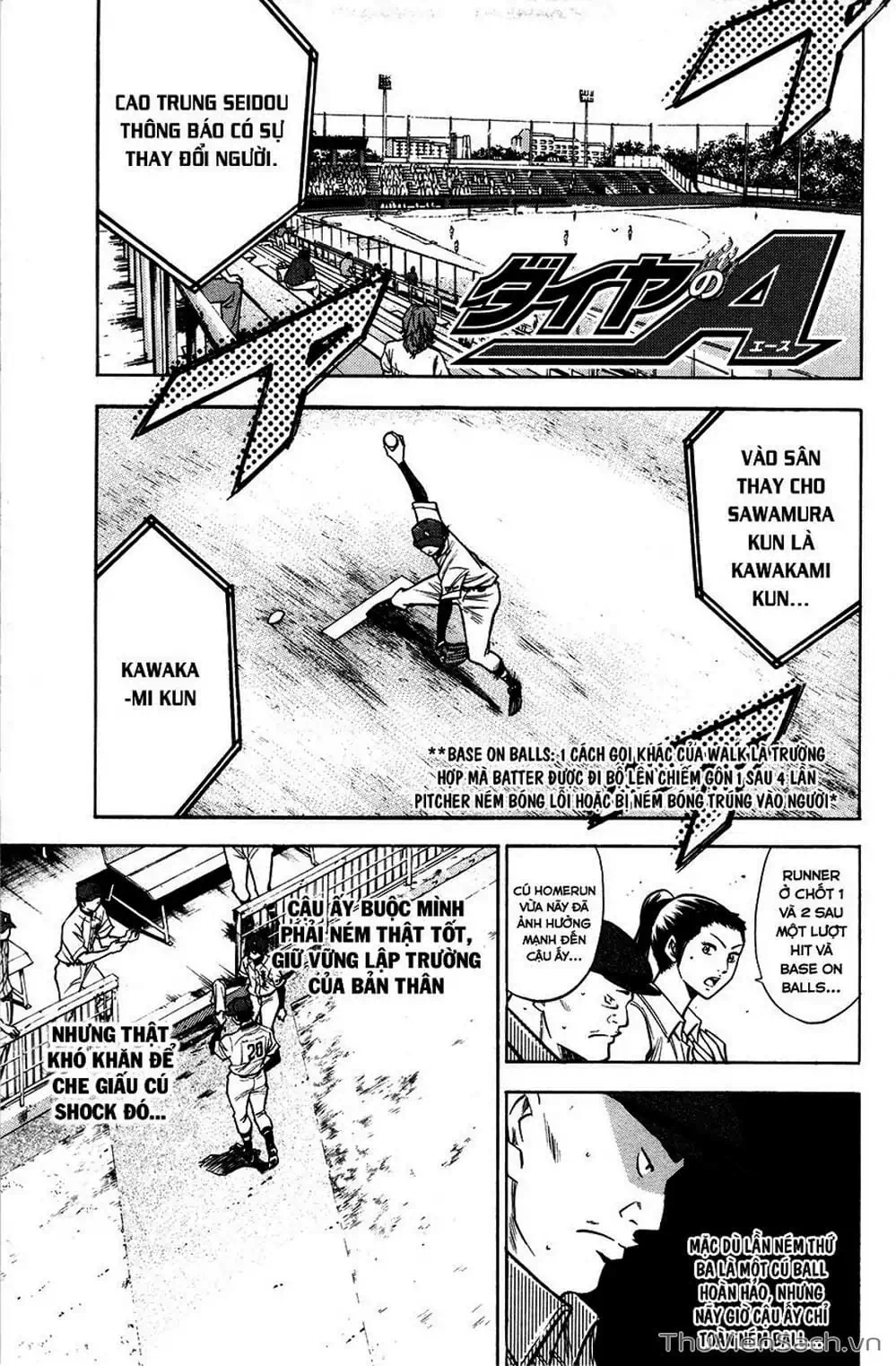 Truyện Tranh Đội Bóng Chày Siêu Đẳng - Ace Of Diamond trang 5
