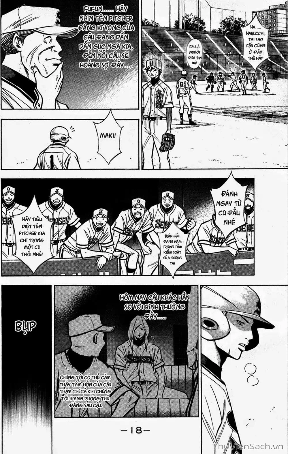 Truyện Tranh Đội Bóng Chày Siêu Đẳng - Ace Of Diamond trang 5