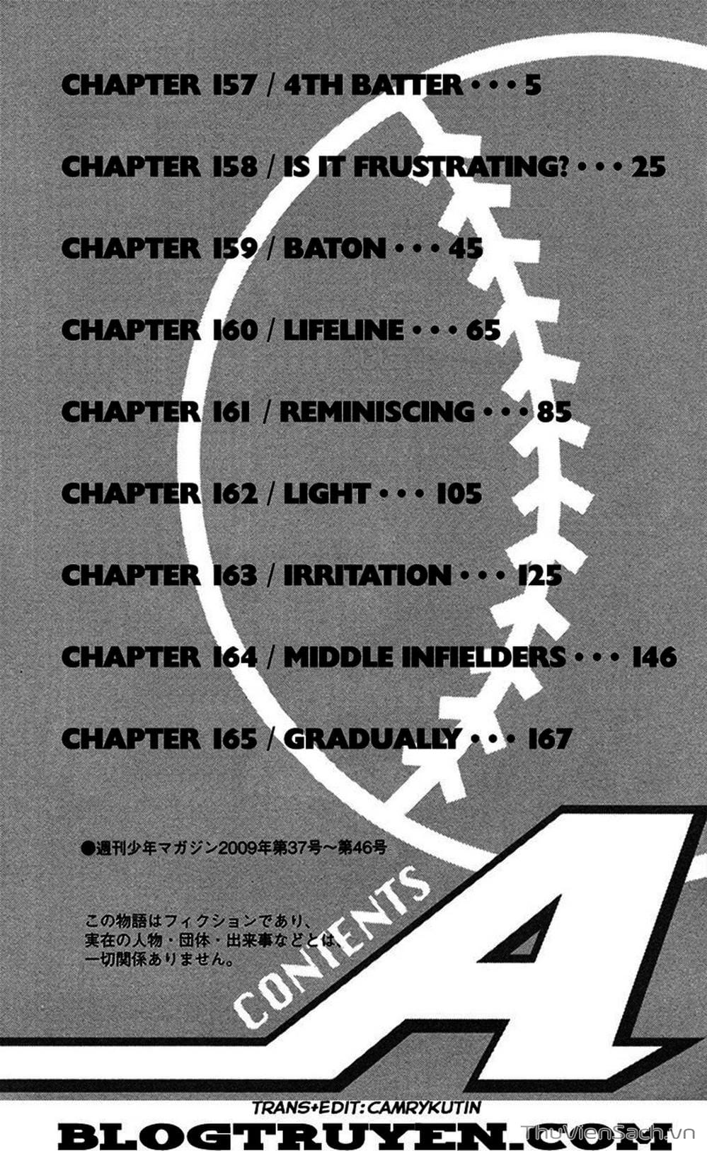 Truyện Tranh Đội Bóng Chày Siêu Đẳng - Ace Of Diamond trang 5