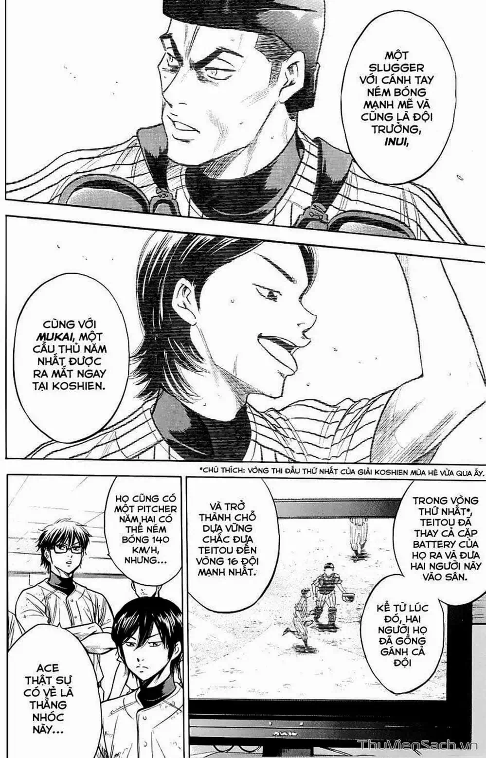 Truyện Tranh Đội Bóng Chày Siêu Đẳng - Ace Of Diamond trang 5