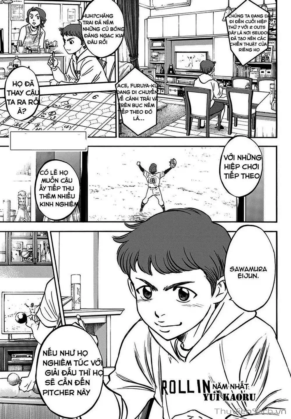 Truyện Tranh Đội Bóng Chày Siêu Đẳng - Ace Of Diamond trang 5