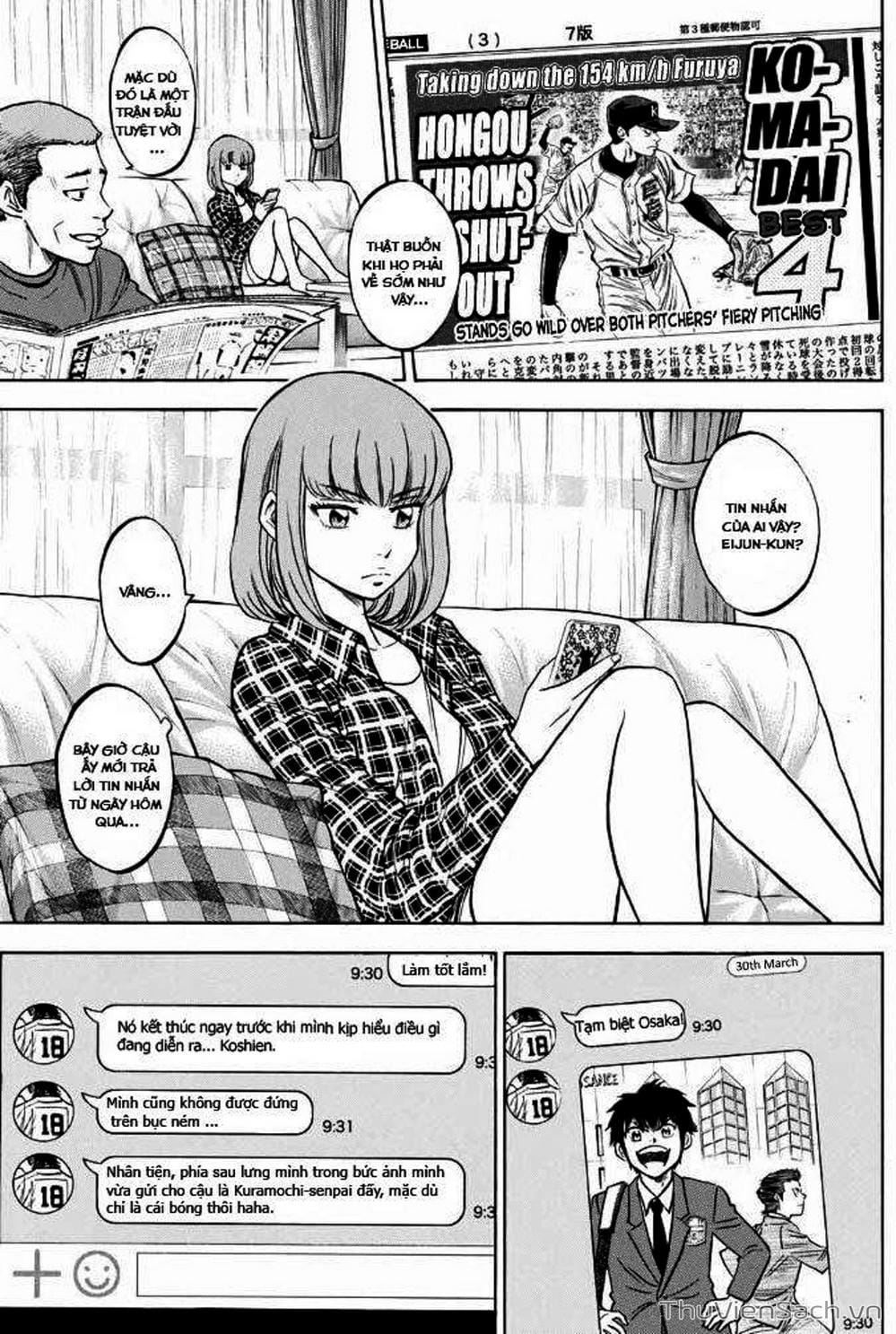 Truyện Tranh Đội Bóng Chày Siêu Đẳng - Ace Of Diamond trang 5